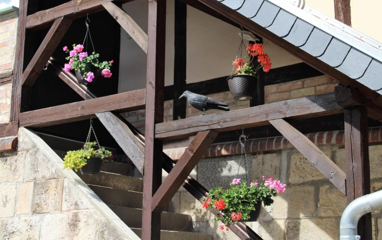 Altes Stellwerk Frose am Froser See Exterior foto